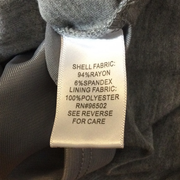 L Krazy Kat gray overlay knit dress - Picture 14 of 15